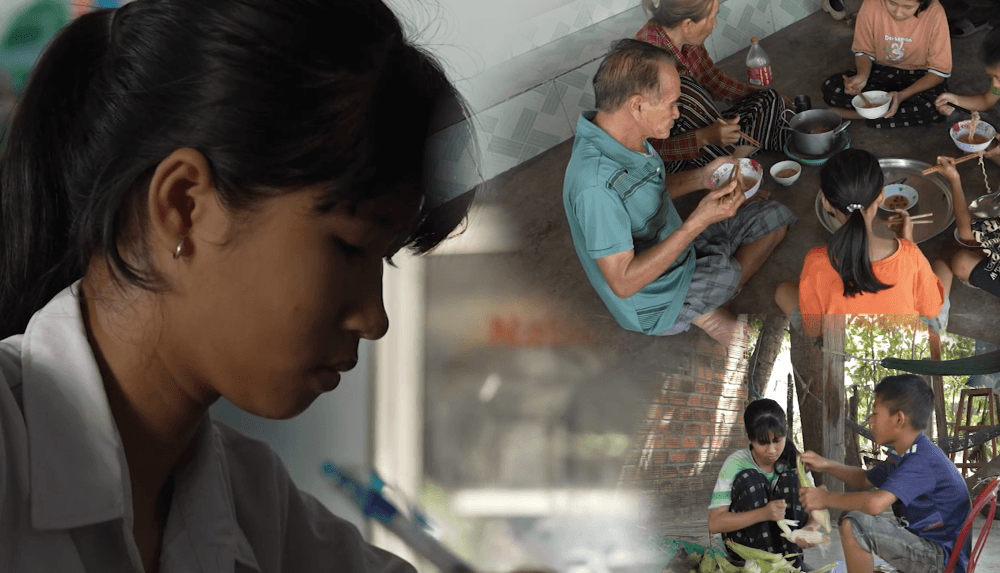 Trương Quỳnh Anh bật khóc khi hai chị em mồ côi chỉ ước một bữa cơm có đủ cha mẹ