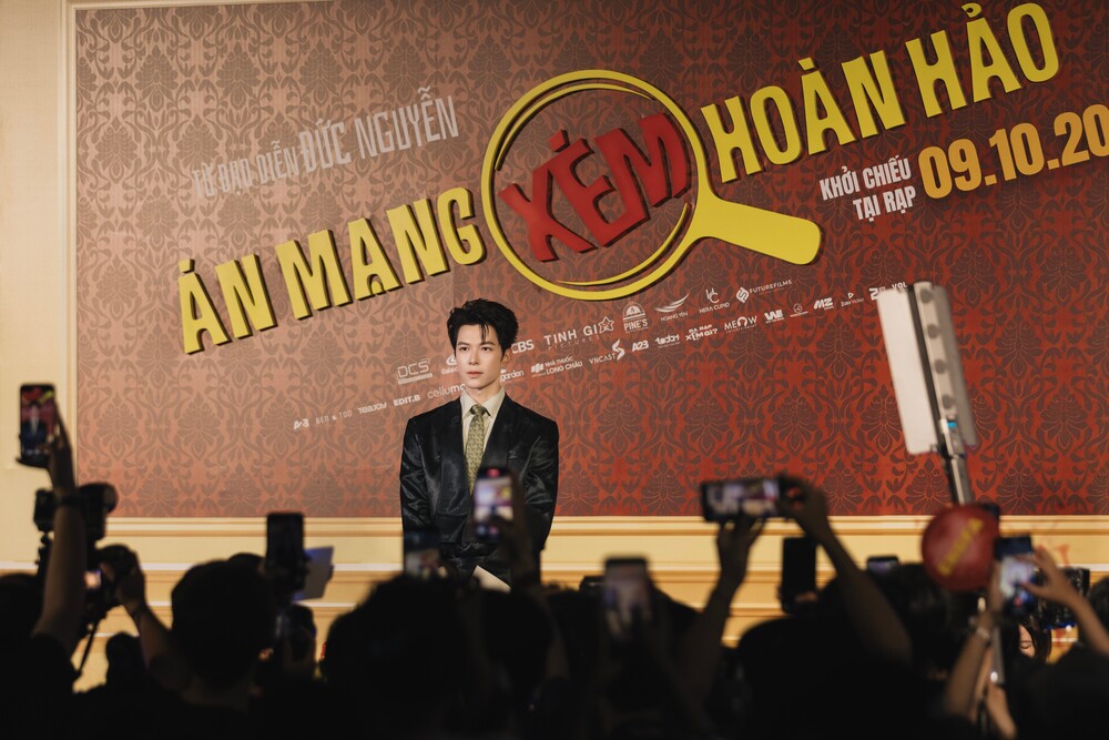 Song Luân, Rhyder, HURRYKNG hội ngộ, ủng hộ Anh Tú Atus ra mắt “Án mạng xém hoàn hảo”
