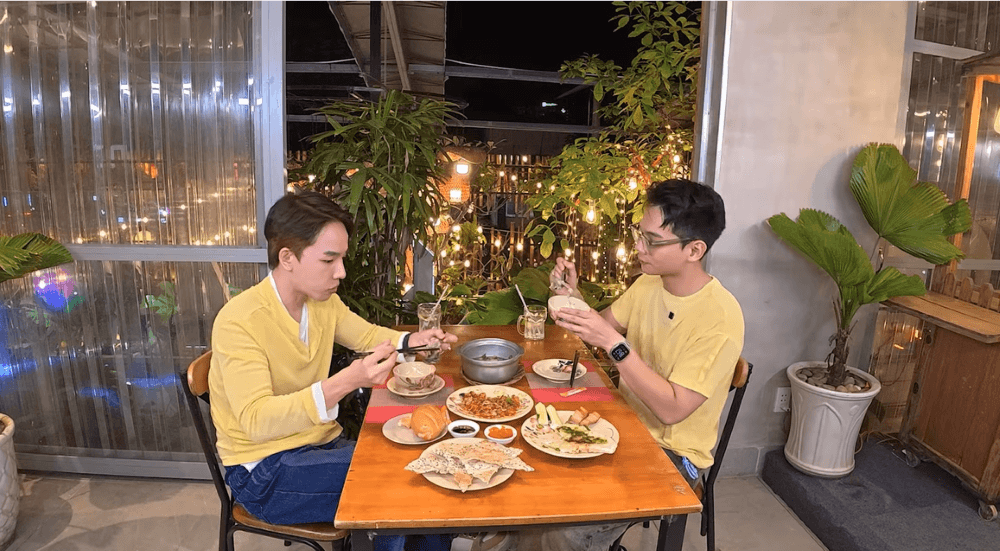 Nam Khánh và Kan Hy “đổ gục” trước bữa tiệc ẩm thực với những món ăn thuần Việt được nêm nếm chuẩn vị